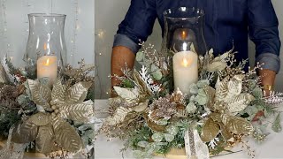 Como Hacer Un Centro De Mesa Para Navidad  Decoraciones Navideñas 2022  Ideas Para Decorar [upl. by Zaslow]