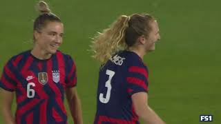 USWNT vs Mexico Samantha Mewis Goal  July 1 2021 [upl. by Servetnick]