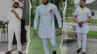 Best AllWhite Fashion Outfits for Classic African men 2024Latest [upl. by Harriman]