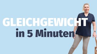 Gleichgewicht mit Beinkräftigung verbessern 5 Minuten [upl. by Ainezey]