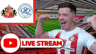 SUNDERLAND 00 QPR  LIVE REACTION [upl. by Drarrej3]