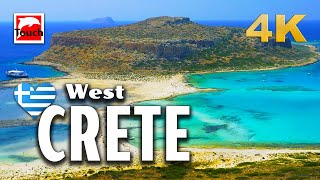 West CRETE Kreta Κρήτη Greece 4K ► Top Places amp Secret Beaches in Europe touchgreece INEX [upl. by Rehpinej]