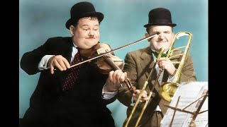 Laurel amp Hardy Funniest Scenes from Silent Movies  Remastered in Color [upl. by Floridia]