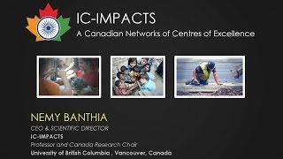 Dr Nemy Banthia on ICIMPACTS A Canadian Network of Centres of Excellence [upl. by Lemieux762]