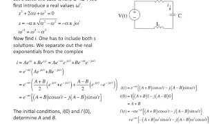 Second Order Circuits 12b [upl. by Ekaj90]