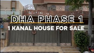 1 kanal House In DHA Phase 1 For Sale at Reasonable Price [upl. by Yolande]