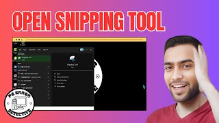 How to Open Snipping Tool  Capture Screenshots Fast [upl. by Claiborn]