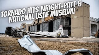 Tornado Damages WrightPatt Museum [upl. by Etselec]