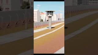 The Berlin Wall A Divided City’s Story youtubeshorts shorts [upl. by Adim]