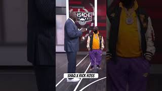 Why Rick Ross So Tiny funnyvideo funny nba shortsvideo hiphop shorts [upl. by Gnilsia]