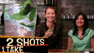 How to Make a Gin Julep Cocktail with ShowMeTheCurry  Hilah Cooking [upl. by Merceer]