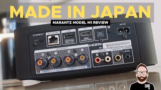 Marantz MODEL M1 review 1 vs WiiM Bluesound Lyngdorf amp Audiolab [upl. by Aihsekel260]