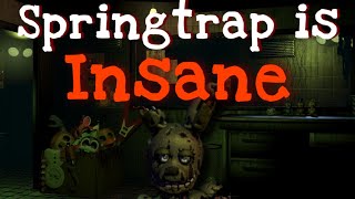 Unlocking the Mystery Overcoming FNAF 3 or Falling to Springtrap [upl. by Marje473]