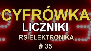 Cyfrówka  Liczniki RS Elektronika 35 [upl. by Dias286]