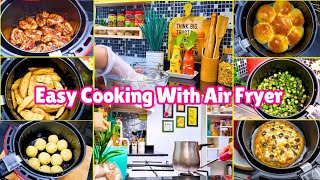 My Daily Cooking in Air Fryer  Easy Air Fryer Recipes  Easy Cooking With AirFryer ghazalinmuscat [upl. by Nate]