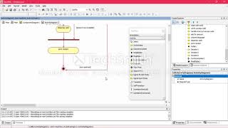 StarUML activity and component diagram [upl. by Onairam]