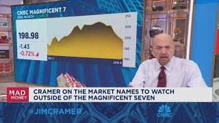 Jim Cramer gives you stocks to watch outside of the Magnificent 7 [upl. by Tsepmet603]