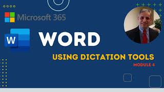 Microsoft Word Tutorial  Create Documents Using Dictation Tools  Module 3 of 39 [upl. by Yeroc251]