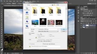 60 Second Photoshop Tutorial  Save Images JPEG PNG BMP TIFF etc HD [upl. by Coney]