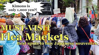 MUSTVISIT at Flea Markets in TOKYO 5 tips you should know [upl. by Ainesej447]