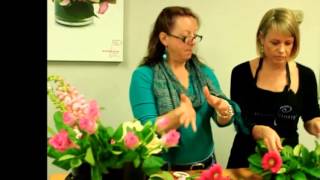 Tutorial at Pearsons School of Floristry [upl. by Gardol]