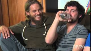 Travis Fimmel  George Blagden  Video  Funny  Vikings 2015 [upl. by Nnylg]