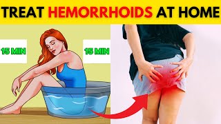 How To Treat Hemorrhoids  7 Natural Treatments Plant Flavonoids for Hemorrhoidal Disease [upl. by Hoppe]