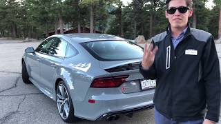 2017 Audi RS7 Performance  Review [upl. by Anileuqcaj]