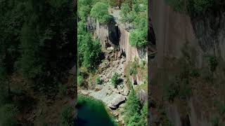 Hodge Close Quarry The Lake District drone ukhiddengem ukoutdoors lakedistrict outdoors [upl. by Colombi]