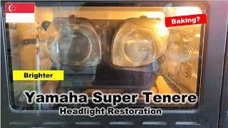 Headlight Fix  Bad Lighting amp Full Of Dirt  Yamaha Super Tenere Restoration Part 8 [upl. by Gabel]