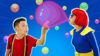 Icky Sticky Bubble Gum Dance  Hokie Pokie Kids Videos [upl. by Aikimat]