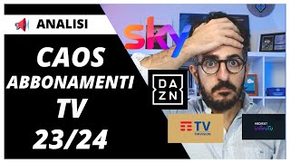 Come vedere TUTTE le partite dellInter e quanto costano gli abbonamenti tv 2023 2024 [upl. by Freyah]