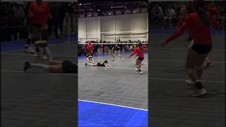 10 ft Line Covering siennarivera libero shorts volleyball bavc [upl. by Fatma]