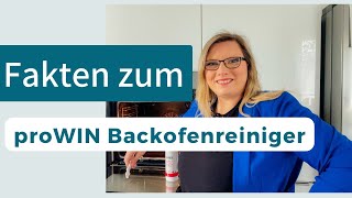 Fakten zum Backofenreiniger amp Burnex von proWIN [upl. by Sucirdor]