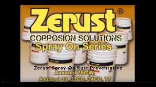 ZERUST® Sprayon Rust Preventative [upl. by Noraf]