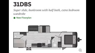 2024 Keystone Hideout 31DBS  Half Ton Towable Personal Favorite of Andrews [upl. by Dustie]