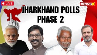 LIVE Jharkhand Assembly Election  Phase 2  Non Stop Coverage  NewsX [upl. by Pelagia]