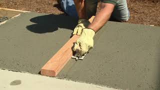 How to Pour amp Finish Concrete Hi Resolution [upl. by Imnubulo]