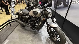 New Hyosung GV250DRA Cruiser With Vtwin Engine Launched At 2023 Osaka Motorcycle Show  India Soon [upl. by Thorrlow]