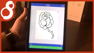 S8 Stencil Printer Working With The iPrintampScan App [upl. by Utta375]