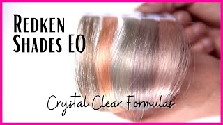 Toner Formulas for Blonde hair  Redken Shades EQ  New Blonde Formulas [upl. by Nanda]