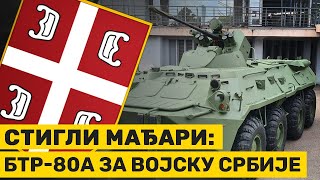 Stigli OKLOPNJACI Vojska Srbije dobila mađarske BTR 80A [upl. by Prior]