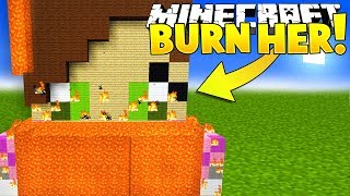 WE TRY TO SET PAT JEN amp POPULARMMOS on FIRE in MINECRAFT [upl. by Ranit]