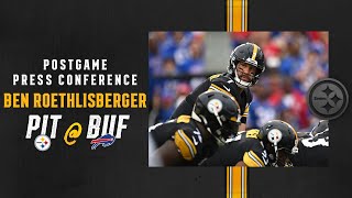 Postgame Press Conference Week 1 at Bills Ben Roethlisberger  Pittsburgh Steelers [upl. by Guthry]