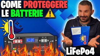 MEGA IMPIANTO PROTEZIONE BATTERIE LIFEPO4🔋 [upl. by Alegnaoj]