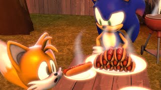 Tails First Barbacue Sonic SFM [upl. by Ynneh]