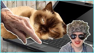 Granny amp Her Cat Spend 1 Hour With Tech Scammers [upl. by Murtagh286]