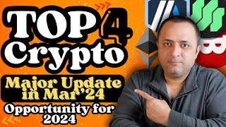 🚨 TOP 4 ALTCOINS WITH MAJOR NEWS THIS MONTH IN 2024  Crypto in Hindi  Lowcap Alts  CRYPTOCURRENCY [upl. by Akla]