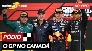 Verstappen vence no Canadá e SE IGUALA A SENNA Alonso bate Hamilton e é 2º Ferrari REAGE  F1 2023 [upl. by Arracahs]