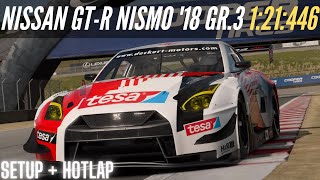 Gran Turismo 7 Daily Race Laguna Seca  Nissan GTR NISMO Gr 3 Setup  Hotlap 4K [upl. by Ettelrac]